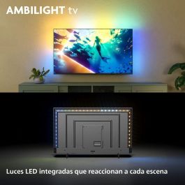 Philips Televisor QLED 55" Ultra HD 4K Ambilight Smart TV WiFi Serie 8000 55PUS8010/12