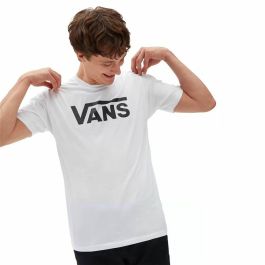 Camiseta de Manga Corta Hombre Vans Mn Classic Blanco Negro 31-34