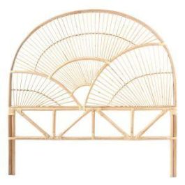 Cabecero de Cama DKD Home Decor Natural Ratán (178 x 4 x 128 cm)