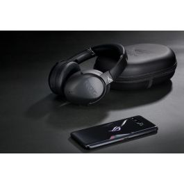 Asus ROG Strix Go BT Auriculares Gaming con Cancelación Ruido Activa ANC, Bluetooth, Virtual 7.1, Micro AI, aptX Adaptive, Negro