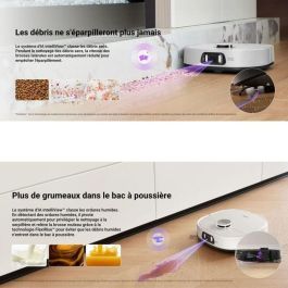 Eureka J15 Pro Ultra EUR1744338549825 Robot Aspirador 16.200 Pa Agua Caliente 75 °C Mopa Extensible FlexiMop Blanco