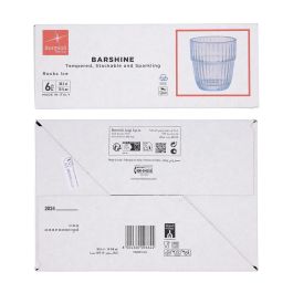Caja 6 Vasos Bajos Vidrio Barshine Bormioli Rocco 30 cL Caja 6 Vasos Bajos Vidrio Barshine Bormioli Rocco 30 cL