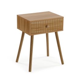 Mesilla de Noche Ahedo Versa 30x55 cm - Madera MDF y Metal Precio: 38.50000022. SKU: B15MGE5VQ4
