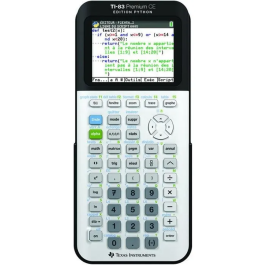 Texas Instruments Calculadora TI-83 Premium CE Python Edición Limitada Precio: 120.89999955. SKU: B1EB7P8NS3