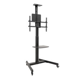 TooQ FS1184M-B Soporte de Suelo para TV con Ruedas 70" 177,8 cm, Rotación 90°, Regulación Altura, Negro Precio: 123.59000016. SKU: B1JMTLD4QT