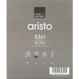 Royal Leerdam Set 6 Copas Vino 53 cl "Aristo"