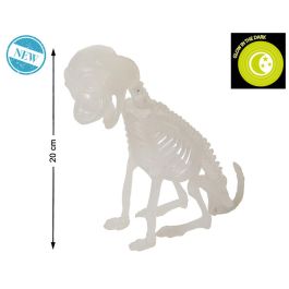 Perro Esqueleto Halloween Brilla en la Oscuridad, Decoración de Plástico Resistente para Interior/Exterior Precio: 1.79000019. SKU: B1BPB7TNXV