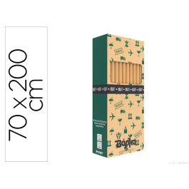 Basika Papel de Regalo Kraft Liso Rollo 70 cm x 2 mt (50 gr) Precio: 23.50000048. SKU: B1AVF4GAKV