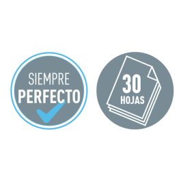 Petrus Taladro de Papel 85 Recycle Negro 25 Hojas Plástico Reciclado
