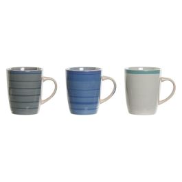 Mug Basicos DKD Home Decor Azul Azul Celeste 8.5 x 11 x 12.5 cm (12 Unidades) Precio: 26.49999946. SKU: B1B6PMA2ME