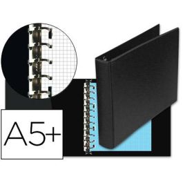 Carpeta Multifin Alfa 3002-M 11 Anillas 25 mm Plastico Cuarto Negro Precio: 16.89000038. SKU: B1HXTTHPCS