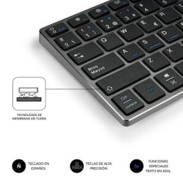 Teclado Inalámbrico Subblim SUB-KB-3ADE301 Bluetooth 3.0 Gris