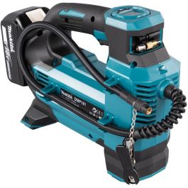 Makita DMP181Z Compresor de aire sin batería, 11,1 bar, 22 l/min, para Bicicleta, Negro, Azul