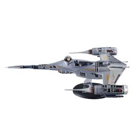 HASBRO Star Wars The Black Series The Mandalorian N-1 Starfighter con figura Mandalorian & Grogu, figura 9,5cm y accesorios