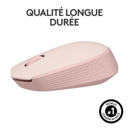 Logitech M171 Ratón Óptico Wireless Rosa Pastel