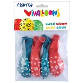 Globo Vivalloons Copos 5 Caras Rojo/Verde Bolsa De 8 Precio: 2.50000036. SKU: B16HARHZLQ