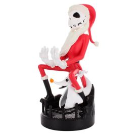 Cable Guy por EXQUISITE GAMING - Soporte Universal Santa Jack de Pesadilla Antes de Navidad Disney 20cm para Mandos/Móviles PlayStation/Xbox/iPhone