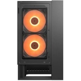 COUGAR OmnyX Torre Midi PC Gaming ARGB Negra - Compatible ATX, micro ATX, Mini-ITX con ventana lateral