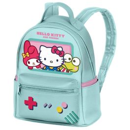 Hello Kitty Mochila Urbana Pequeña Videogame Hello Kitty Turquesa 25x22x15cm 5L PVC Precio: 27.50000033. SKU: B14DW5B6GN
