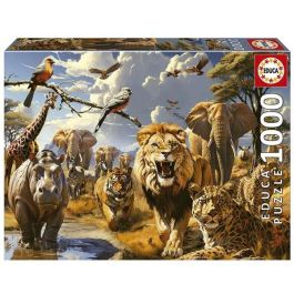 Educa Puzzle 1000 Piezas Animales Salvajes, 1000 Piezas, Edad 14 a 99 Años, Idiomas Caja: Español, Francés, Inglés, Portugués Precio: 14.5079. SKU: B1D2SY6Y7V