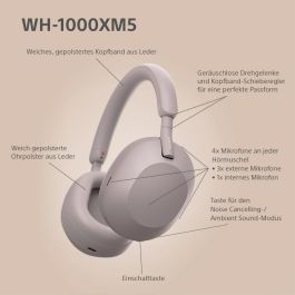 Sony WH-1000XM5 Headphone pink