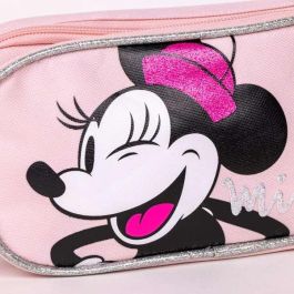 Estuche portatodo 2 compartimentos minnie