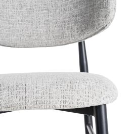 Taburete 65 cm Gris Tejido-Metal 53 X 52 X 95 cm