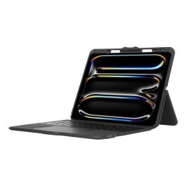 Targus VersaVu Teclado Funda con Trackpad, Retroiluminación y Protección contra Caídas para iPad Pro 13" (M4) Español Bluetooth Negro