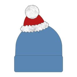 Cerdá Gorro de Punto Christmas Stitch para Niños - Talla Única, Color Azul