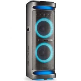 NGS Altavoz Bluetooth Portátil Wild Space 3 4000W con Luces LED y TWS para Fiestas y Karaoke