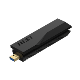 MSI BE6500 WiFi7 USB Stick - Dongle tarjeta y adaptador de interfaz USB 3.2 Gen 1 (3.1 Gen 1) MSI BE6500 WiFi7 USB Stick - Dongle tarjeta y adaptador de interfaz USB 3.2 Gen 1 (3.1 Gen 1)