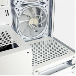 LC-Power LC-715W-ON Midi Tower PC Gaming Blanco ATX/Micro ATX/Mini-ITX Vidrio Templado Ventana Lateral