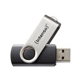 Intenso Basic 3503490 Memoria USB 2.0, 64 GB, Negro y Plata, Lectura hasta 28 MB/s Precio: 12.50000059. SKU: S0226687