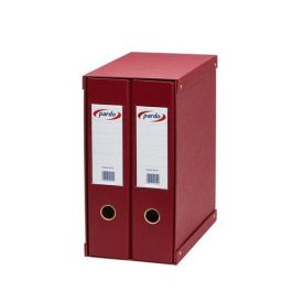 Modulo Archivadores Palanca Pardo Forrado Pvc 2 Uds.Fº 2 An.Mixtas 70Mm Rojo Precio: 28.90000058. SKU: B1965YXD9T