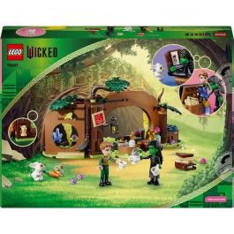 Lego 75687 Guarida De Elphaba, Juguete De Construcción Creativo de Wicked, Detalles Mágicos con Libro y Chimenea, +7 Años