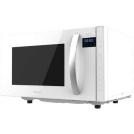 Cecotec GrandHeat 2300 Flatbed Touch Microondas de Encimera, sin Plato Giratorio, 23 L, 800W, Programas Pasta, Carnes, Pizza, Popcorn, Blanco