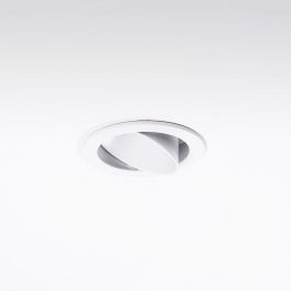 Downlight Empotrable Circular GU10/GU5.3 para Bombillas LED - Blanco - Sin Bombilla ni Portalámparas - Iluminación Hogar/Oficina