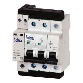 Solera Magnetotermico 1p+n 25a + Protector Sobretensiones Permanente y Transitorio C 10ka 230Vca 25A Precio: 133.68999963. SKU: S7909649