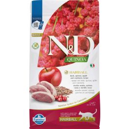 Farmina N&D Cat Quinoa Hairball Pato - Alimento para Gatos Control de Bolas de Pelo, 1.5 kg Precio: 24.75352. SKU: B1BLS5YG8X