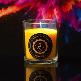 Home Deco Factory Vela Perfumada Vidrio Cera Parafina Duración 21h