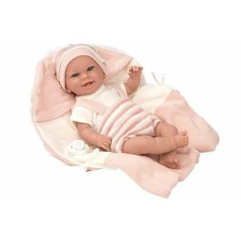 Muñecas Arias Muñeca Elegance Babyto Rosa con Manta y Chupete, Muñeco de Peso, 35 cm Precio: 36.49999969. SKU: B14BRB43DH