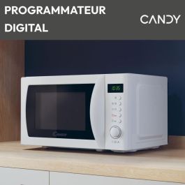 Candy CMWA20SDLW Microondas Monofunción Idea 20L 700W con Display Digital y 8 Programas Automáticos Blanco