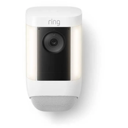 Ring Spotlight Cam Pro Battery Cámara de Seguridad IP Exterior Inalámbrica Blanco Precio: 244.8900003. SKU: B1KM2Y6L9T