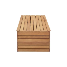 Cómoda de jardín 190L Madera de Eucalipto FSC Efecto Teca 48,5 x 109,5 x 37 cm