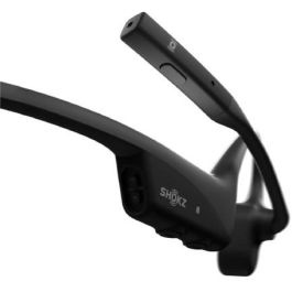 Shokz SHOKZ C110-AI-BK-EN Auriculares Inalámbricos de Conducción Ósea OpenComm2 Industrial Bluetooth 5.1 para Oficina IP55 Negro