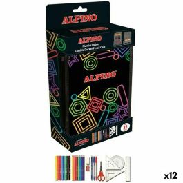 Plumier Doble Alpino Multicolor 32 Piezas (12 Unidades) Precio: 189.68999995. SKU: B13KR6VPTL
