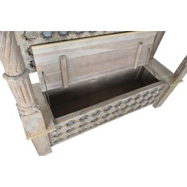 DKD Home Decor Banco Indio Natural Mango 190 x 54 x 215 cm