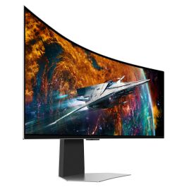 Samsung Odyssey OLED G9 S49CG954SU 124cm/49" 5120x1440 Dual QHD 240Hz 0,03ms Curved OLED 2xUSB-C MiniDP MicroHDMI HDMI LS Silver