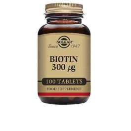 Solgar Biotina 300 µg 100 Comprimidos. Vitamina B Esencial para la Salud del Cabello, Piel y Energía. Sin Gluten, Vegana. Precio: 13.4999997. SKU: S0582053