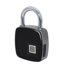 Phoenix technologies Candado Inteligente con Huella Dactilar, Alta Seguridad, IP65 Resistente al Agua